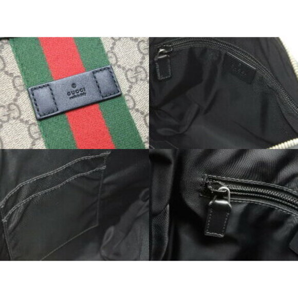 Gucci GG Supreme Canvas Shoulder Bag Crossbody - Picture 8 of 8